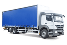 Car Hire Thurso - 26 Tonne Curtain Side Truck - Truck hire Thurso
