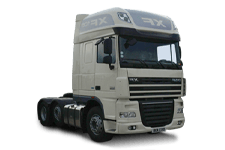 Car Hire Thurso - 44 Tonne Sleeper Truck - Truck hire Thurso