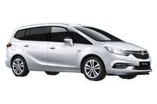 Car Hire Thurso - Vauxhall Zafira 7-Seater - Minibus hire Thurso